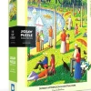 New York Puzzle Company 1000 Palan Palapeli Sunday Afternoon in Central Park