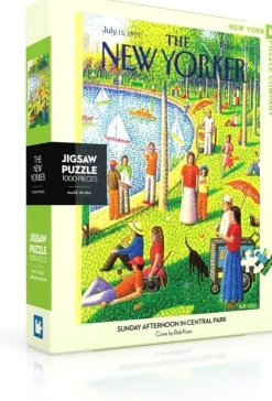 New York Puzzle Company 1000 Palan Palapeli Sunday Afternoon in Central Park
