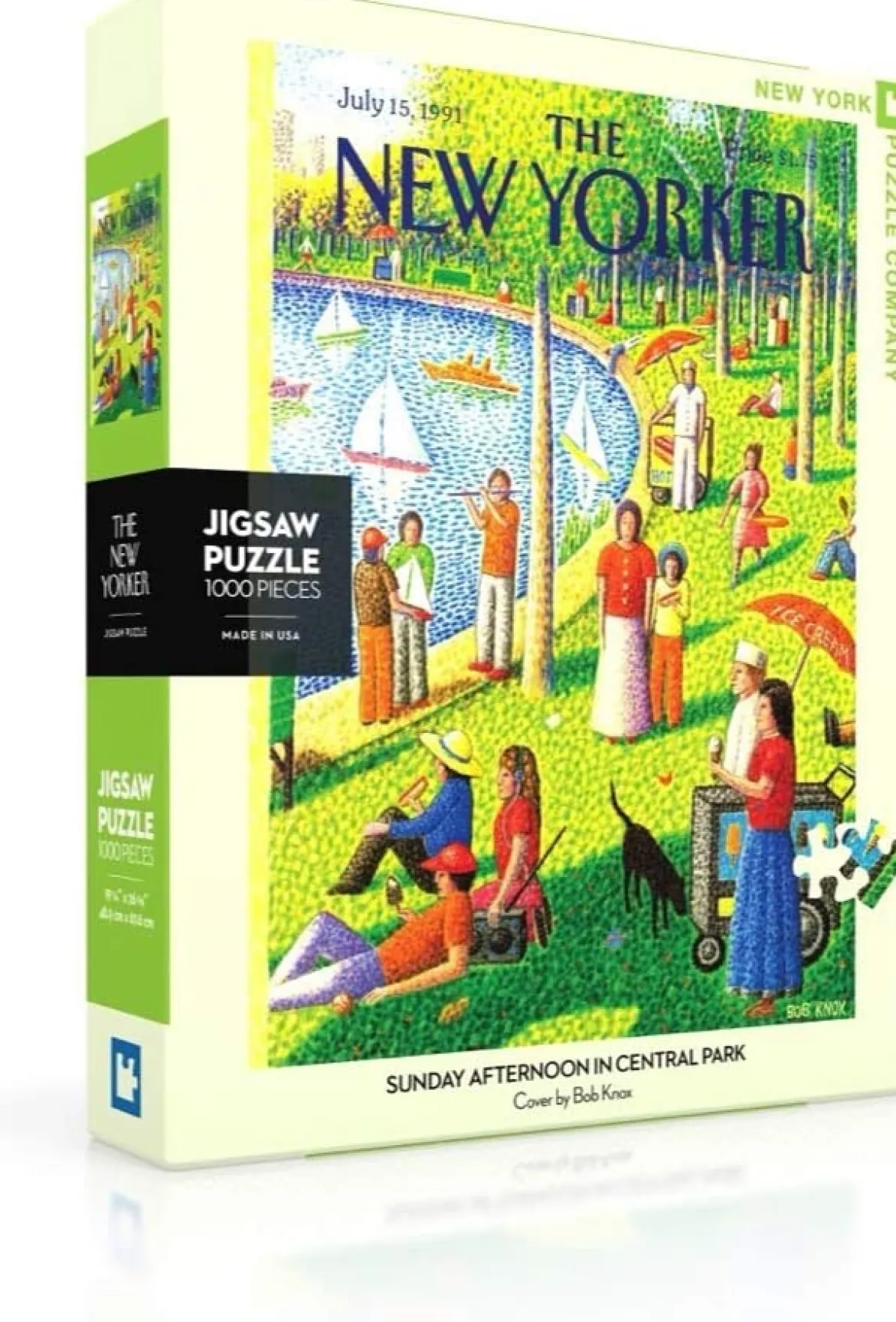 New York Puzzle Company 1000 Palan Palapeli Sunday Afternoon in Central Park