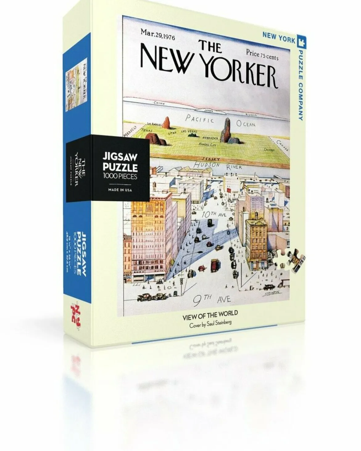 New York Puzzle Company 1000 Palan Palapeli View Of The World