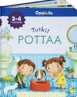 Oppi ja Ilo Tutki Pottaa! Lastenkirja