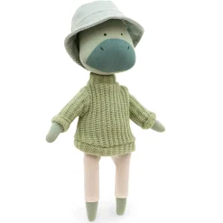Orange Toys Cotti Motti Andy Lohikäärme Pehmolelu Vihreällä Villapaidalla 29cm