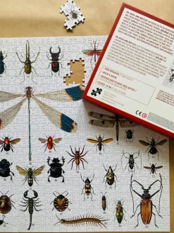 Penny Puzzle Bugs and Beetles Vintage 1000 Palan Palapeli