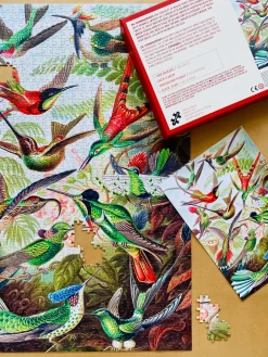 Penny Puzzle Kolibrit/Hummingbirds 1000 Palan Palapeli Vintage