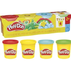 Play-Doh Muovailuvaha 4 kpl Perusvärit