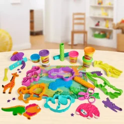 Play-Doh Muovailuvaha Wild Animals Safari Leikkisetti