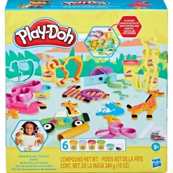Play-Doh Muovailuvaha Wild Animals Safari Leikkisetti