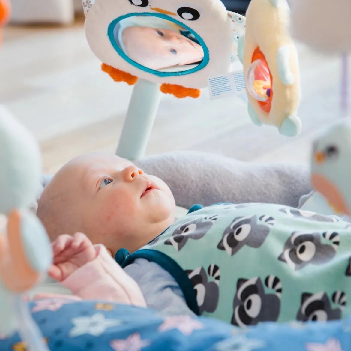 Playgro Snuggle Me Penguin Aktiviteettimatto/Puuhakeskus