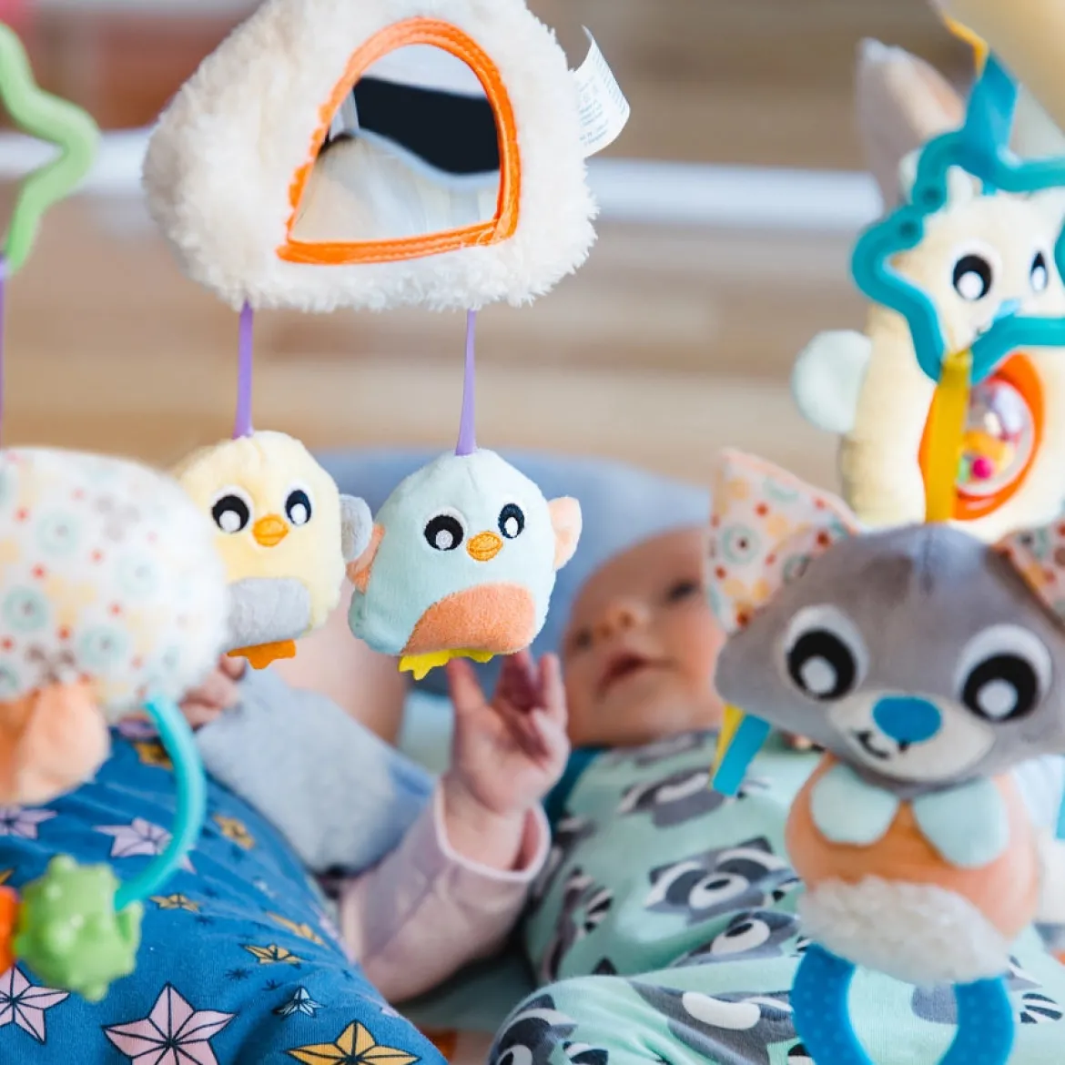 Playgro Snuggle Me Penguin Aktiviteettimatto/Puuhakeskus