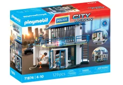 Playmobil 71874 City Action Poliisiasema Valolla