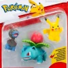 Pokemon Battle Feature Hahmot Pikachu/Ivysaur/Deino