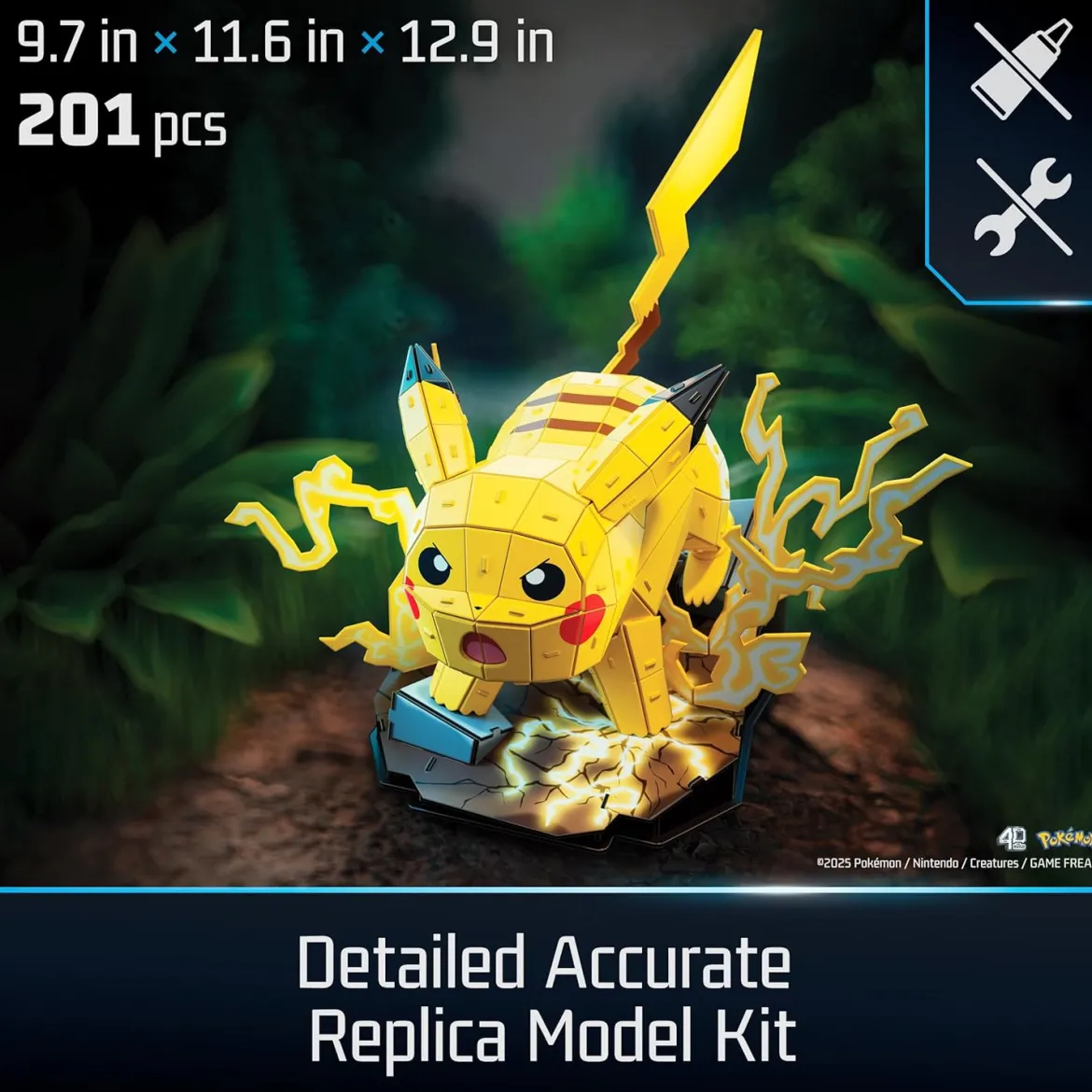 Pokemon 3D Palapeli Koottava Pikachu