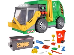 POWER X Lift'N'Dump Elektroninen Roska-auto Valoilla ja Äänillä, 46 cm