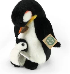Rappa Eco Friendly Pingviini Pehmolelu ja Poikanen 22 cm