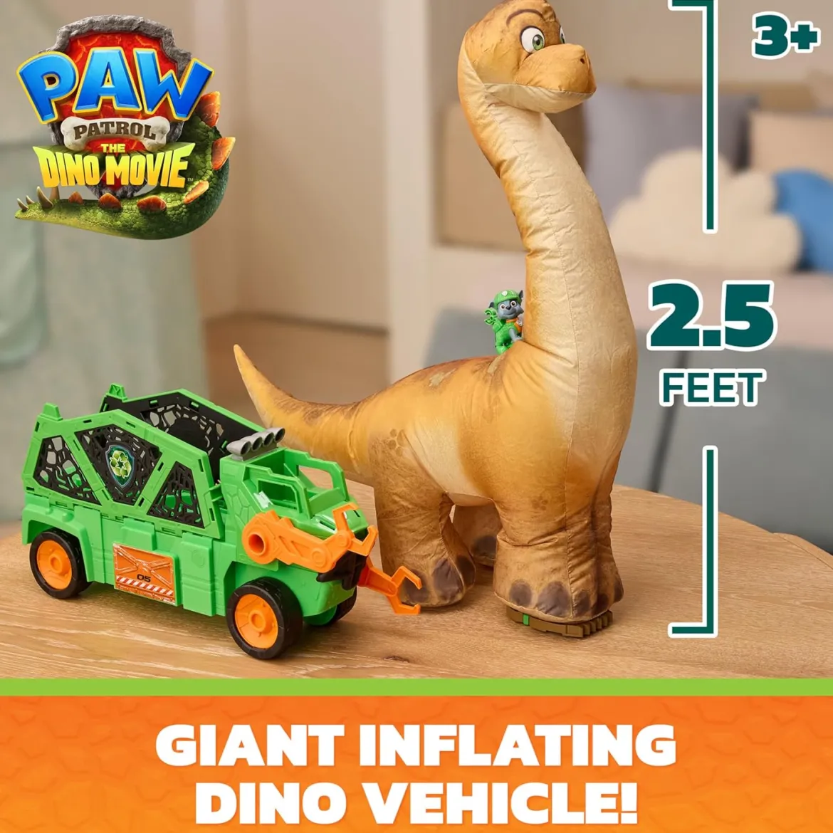 Ryhmä Hau Dino Movie Megasaurus Ajoneuvo