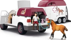 Schleich 42704 Eläinlääkärin Auto ja Traileri