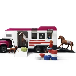 Schleich 42705 Lakeside Auto ja Hevostraileri