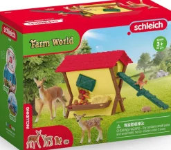 Schleich 42658 Metsäneläimet ja Ruokintapaikka