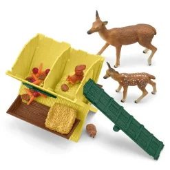 Schleich 42658 Metsäneläimet ja Ruokintapaikka