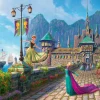 Schmidt Thomas Kinkade 1000 Palan Palapeli Frozen Celebration In Arendelle