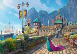 Schmidt Thomas Kinkade 1000 Palan Palapeli Frozen Celebration In Arendelle