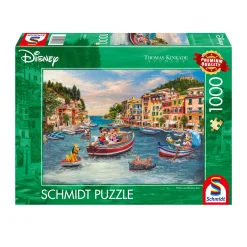 Schmidt Thomas Kinkade 1000 Palan Palapeli Mickey And Minnie In Italy