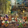Schmidt Thomas Kinkade 1000 Palan Palapeli Mickey & Minnie Halloween