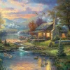 Schmidt Thomas Kinkade 500 Palan Palapeli Natures Paradise