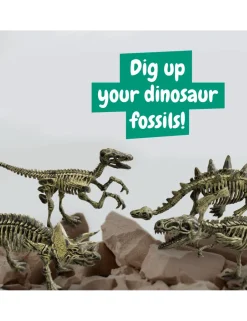 Science4You Fossiili Dinosaurus Kaivaussetti 4 in 1