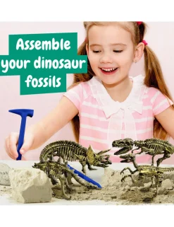 Science4You Fossiili Dinosaurus Kaivaussetti 4 in 1