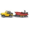 Siku 1658 Jeep ja Venetraileri