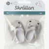 Skrållan Nuken Juhlakengät Hiiri 36-40cm Nukelle