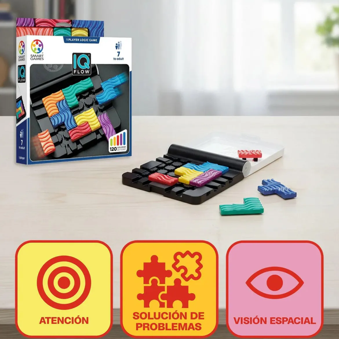 SmartGames IQ Flow Logiikkapeli