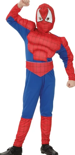 Spider-Man Puku Muskeleilla 110-120cm