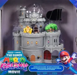 Super Mario Galaxy Movie Deluxe Bowser Castle Bowserin Linna Leikkisetti