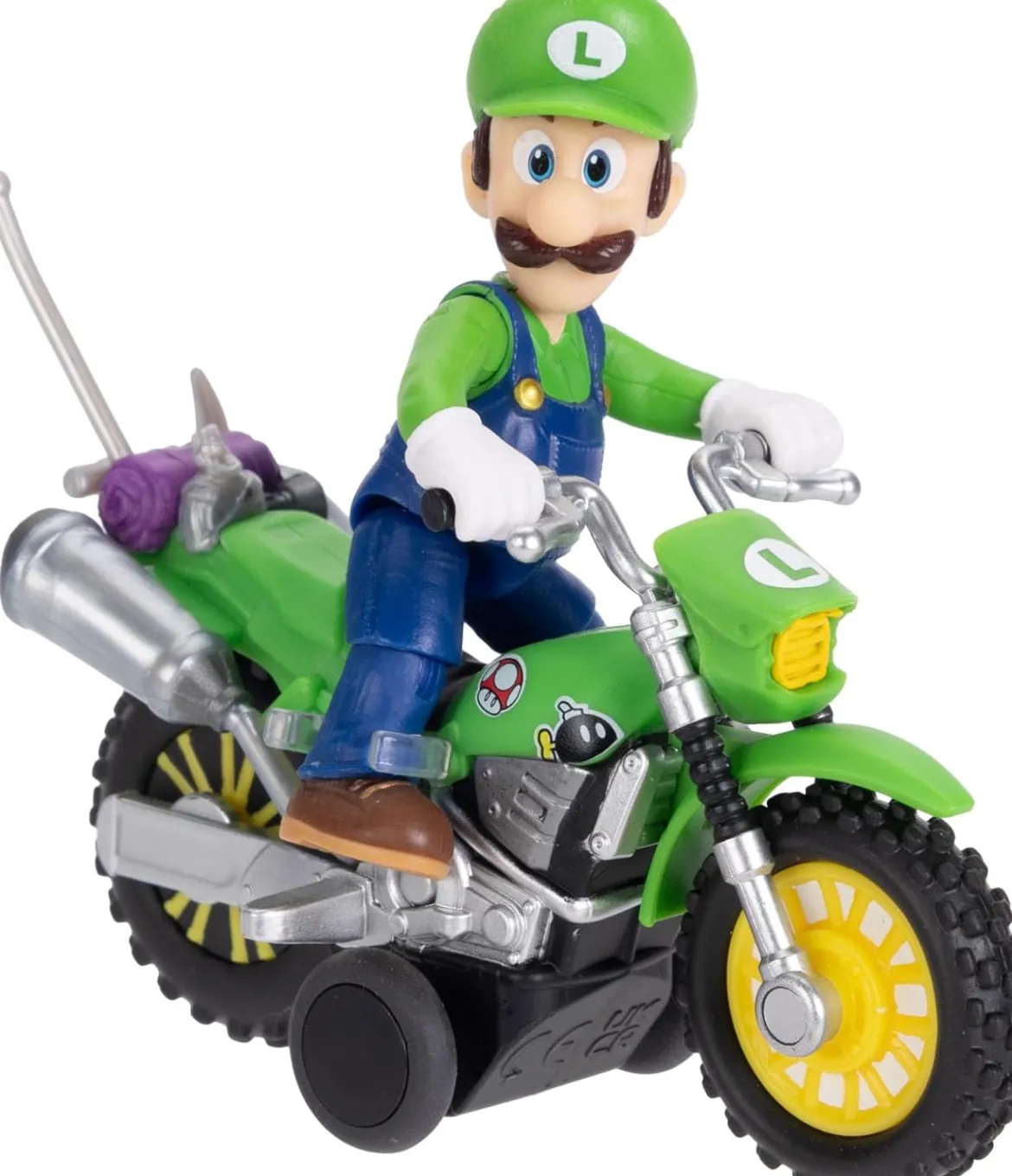 Super Mario Galaxy Movie Luigi Ja Ajoneuvo
