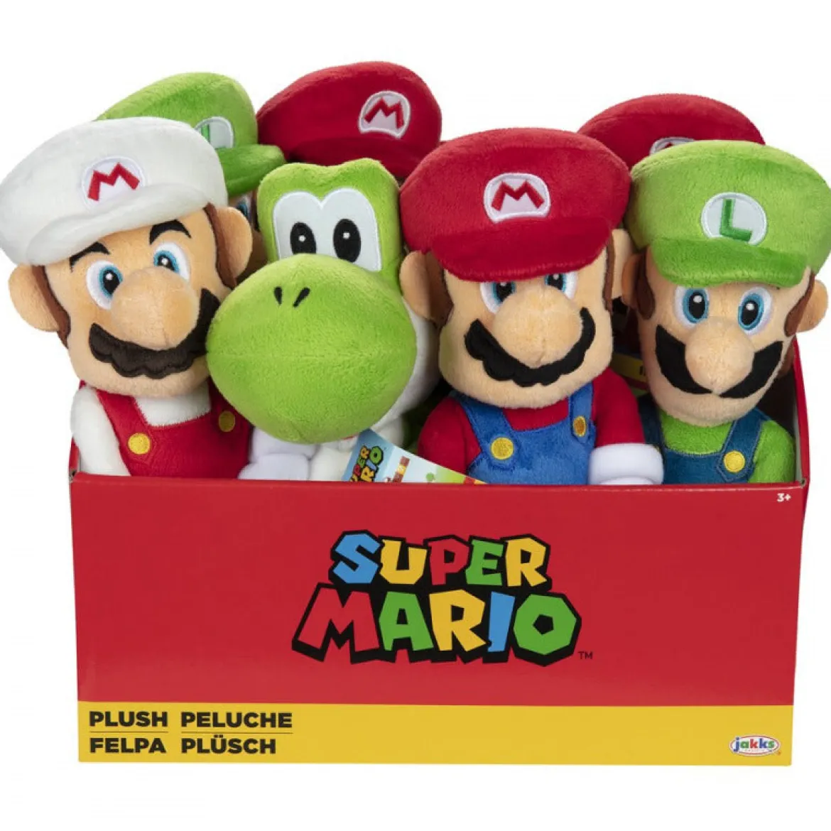 Super Mario Luigi Pehmo 24cm
