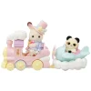 Sylvanian Families Huvipuistosetti Lentokone & Juna