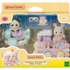 Sylvanian Families Huvipuistosetti Lentokone & Juna