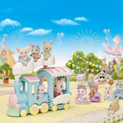 Sylvanian Families 5702 Keinuva Sateenkaarijuna