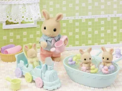 Sylvanian Families 5707 Kolmosten Kylpysetti