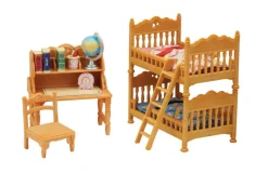 Sylvanian Families Maalaistalon Lastenhuone Kerrossängyllä