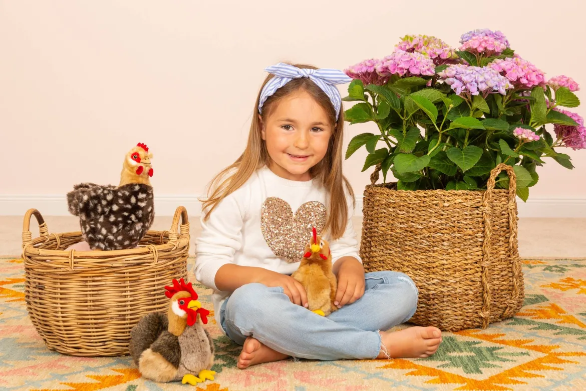 Teddy Hermann Seisova Kana Pehmolelu 24cm