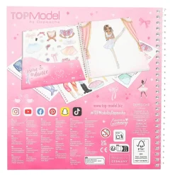 TOPModel Dress Me Up Ballet Tarrakirja
