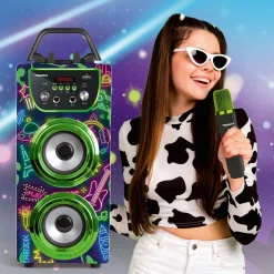 Trendix Karaokelaite Neon Bluetoothilla