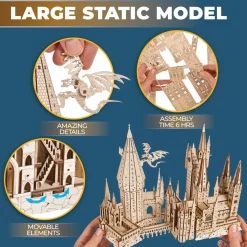 Ugears Rakennussarja Harry Potter Hogwarts Castle
