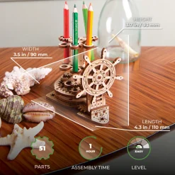 Ugears Rakennussarja Wheel- Organizer 2.0