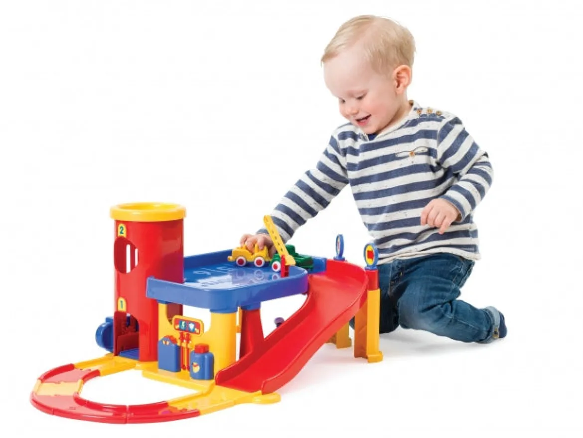 Viking Toys City Parkkitalo sekä Ajorata