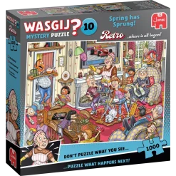 Wasgij Mystery Retro 10 Spring Has Sprung! 1000 Palan Palapeli