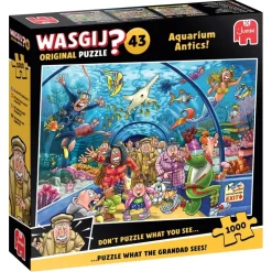 Wasgij Original Aquarium Antics! 1000 Palan Palapeli